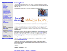 Tablet Screenshot of danielmauser.com